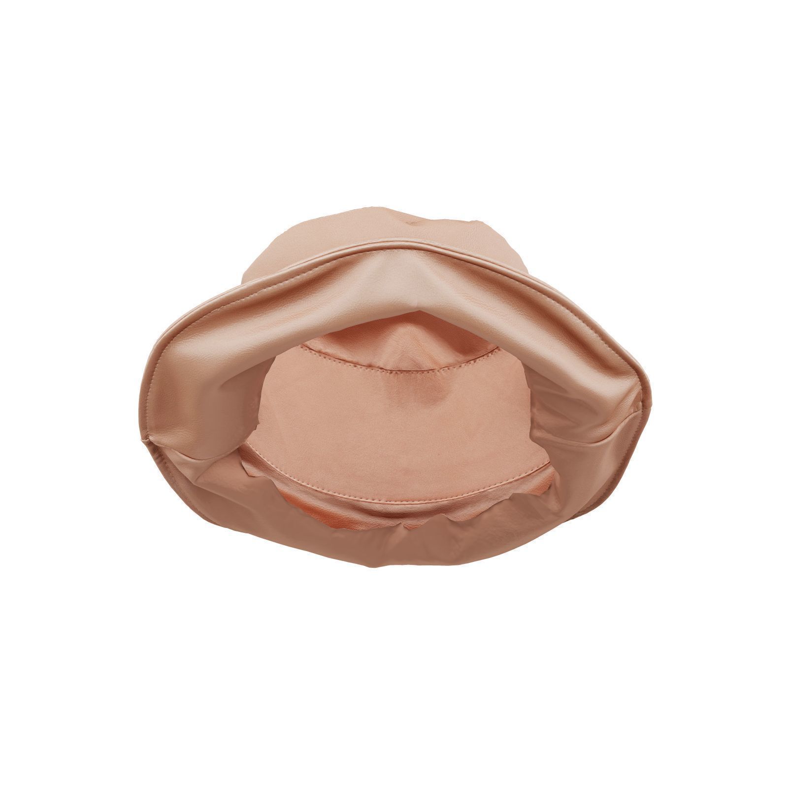 Metallic Sun Hat Down 3D model_2