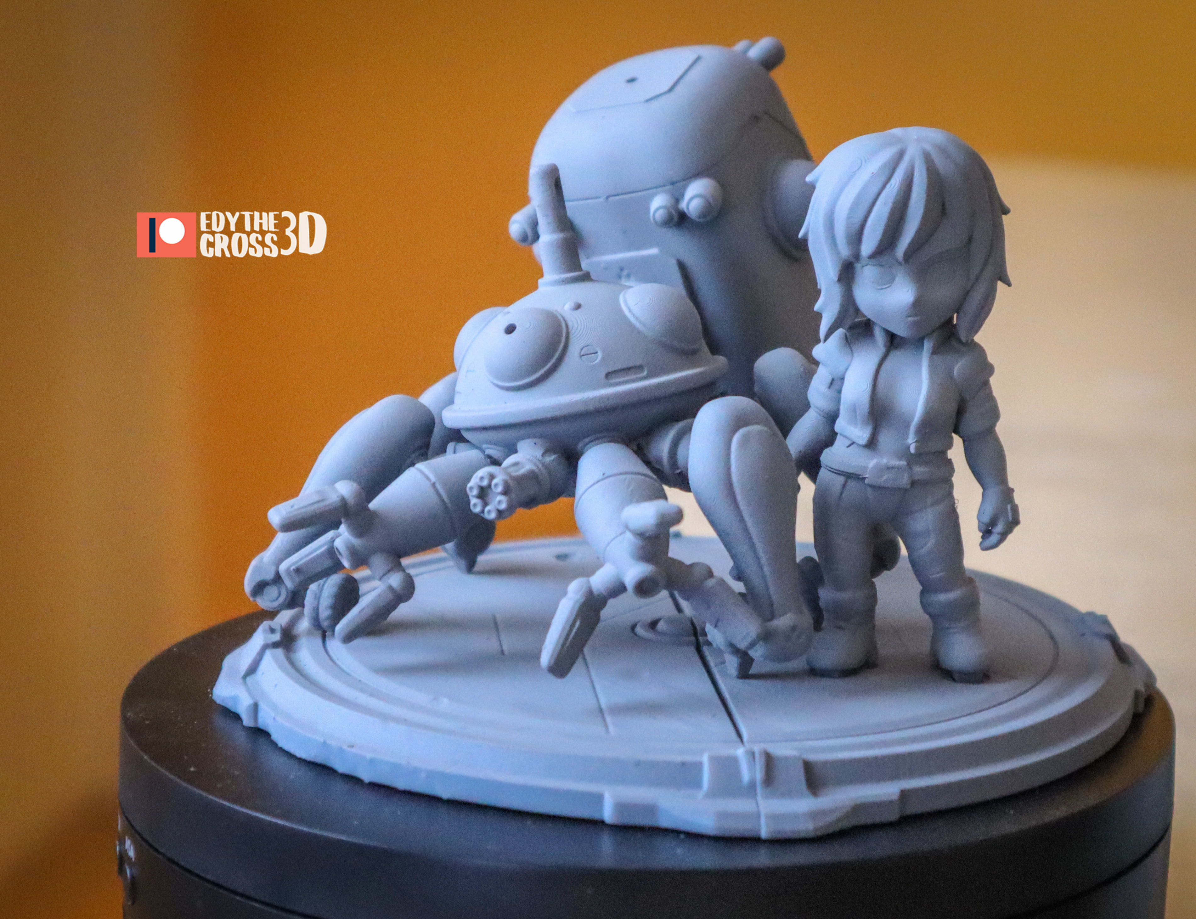 Mokoto Kusanagi 3D print model_1