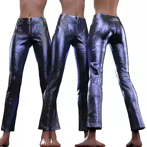 Metallic Holo Trousers