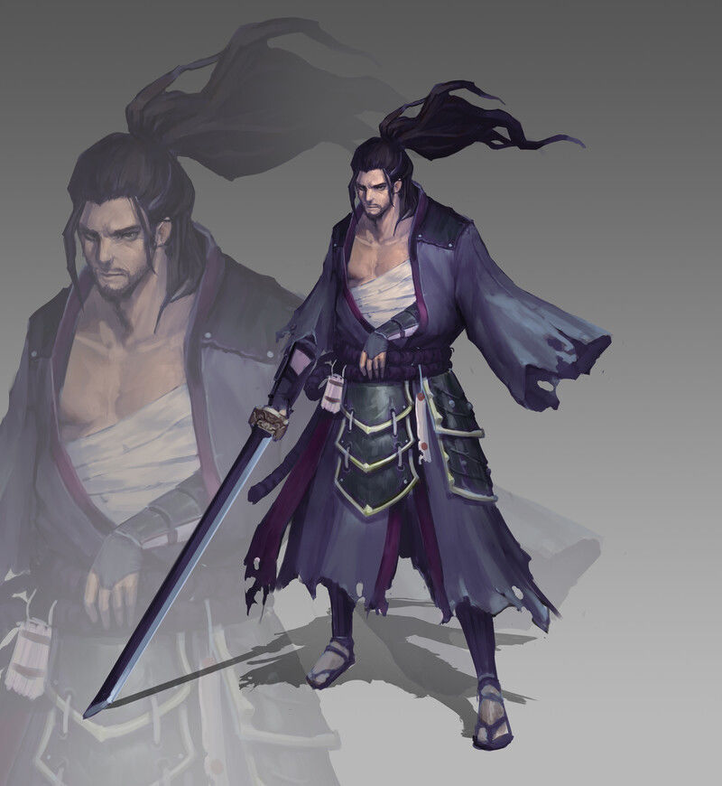 Kaiser Staruss Samurai 3D Model 3D print model_3