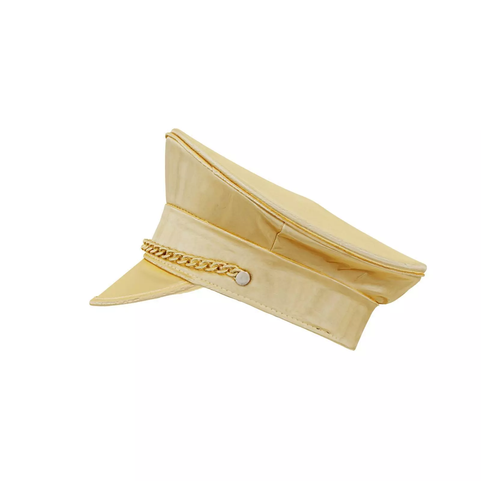 Metal Boss Chained Hat 3D model_0