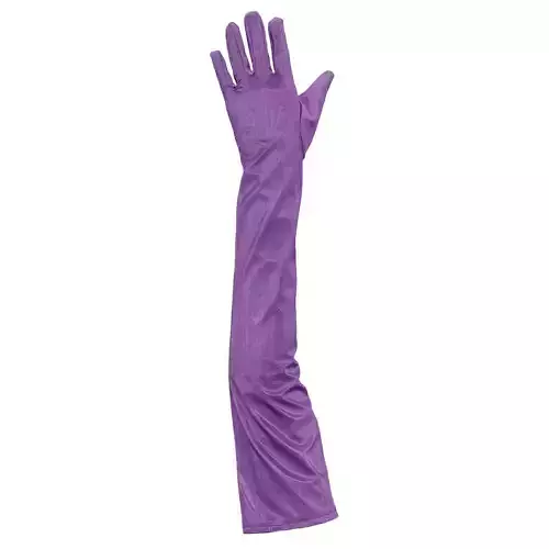 Long Vinyl Gloves 3D model
