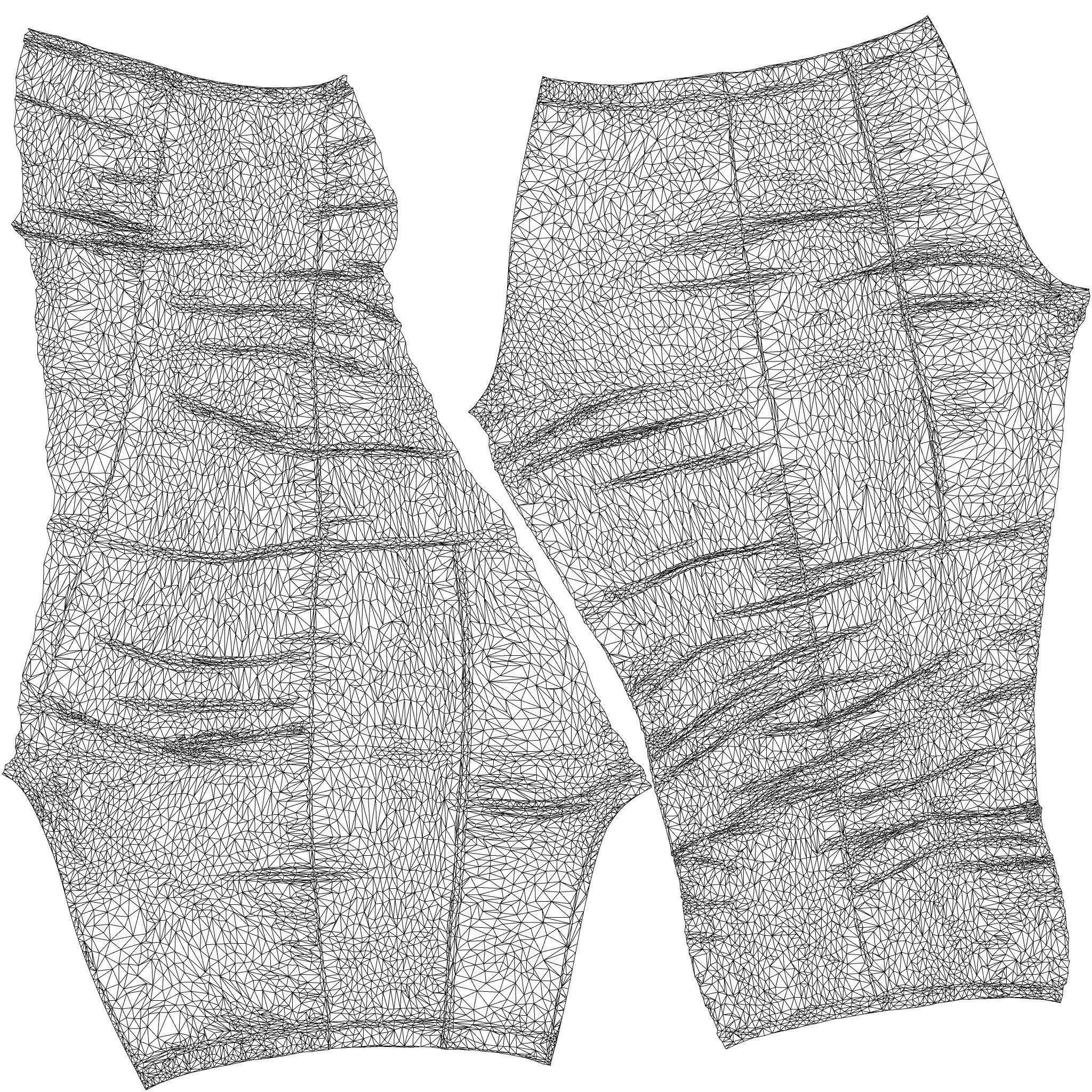 Lined Leggings 3D model_10