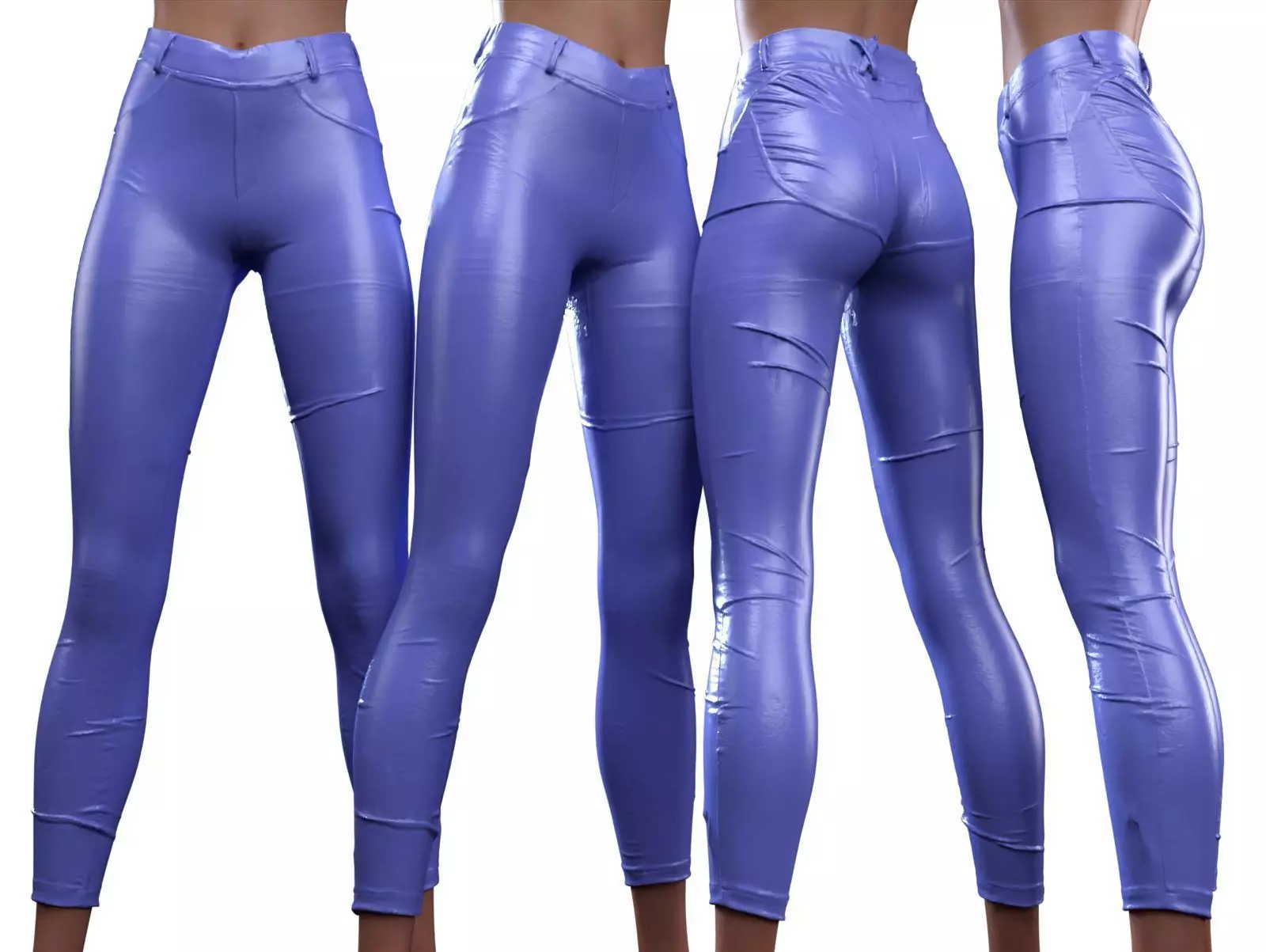 Legginglike Trousers 3D model_0