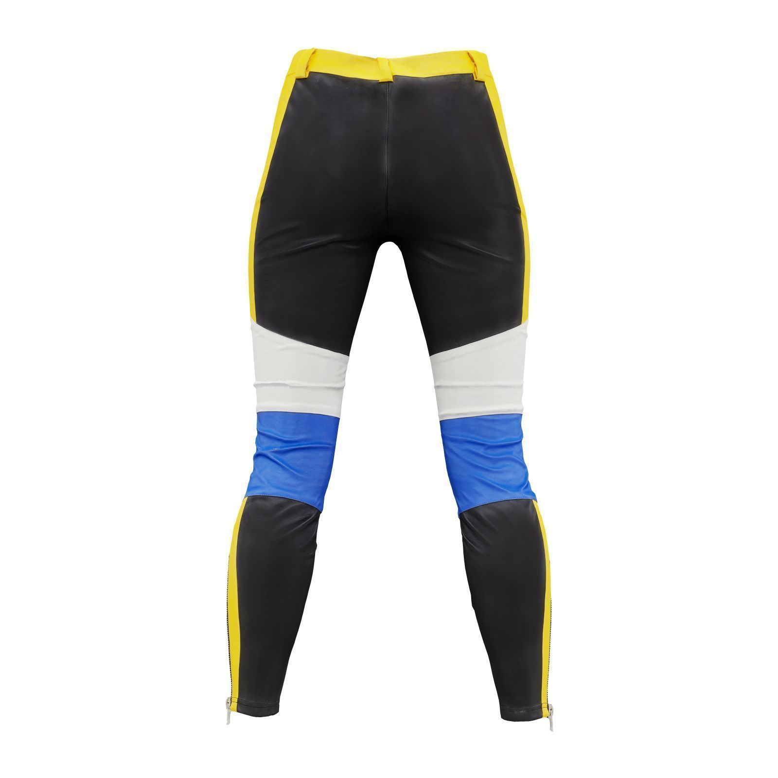 Leather Racer Pants 3D model_3