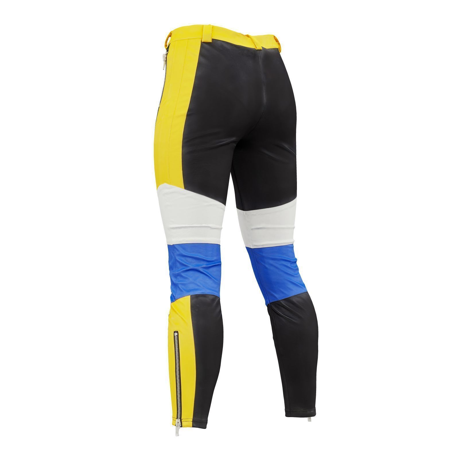 Leather Racer Pants 3D model_5