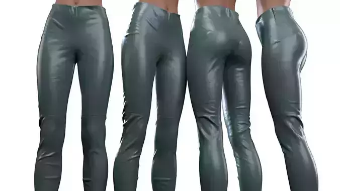 Leather Leggings 3D model