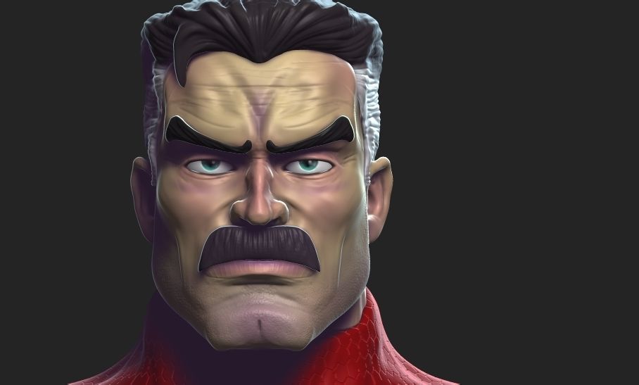 Omni Man-14Pieces-30Cm-Bonus Plus 5 pieces - UPDATED 3D print model_3