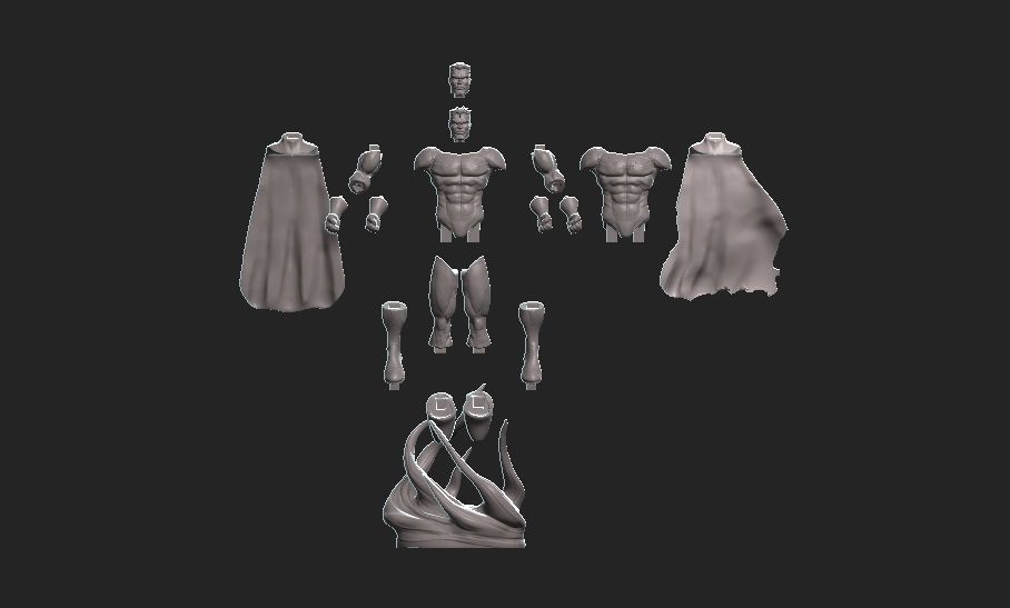 Omni Man-14Pieces-30Cm-Bonus Plus 5 pieces - UPDATED 3D print model_30