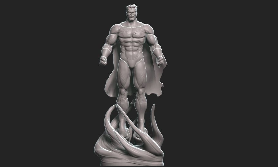 Omni Man-14Pieces-30Cm-Bonus Plus 5 pieces - UPDATED 3D print model_9