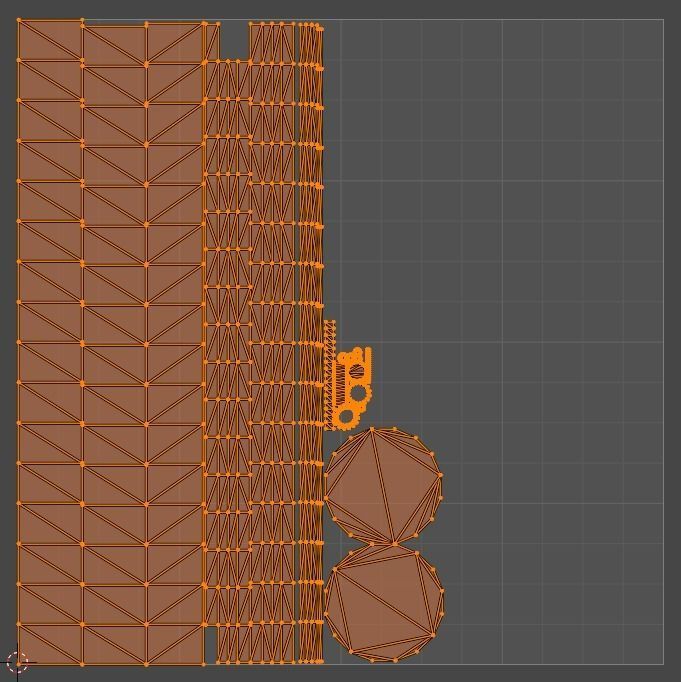 Metal barrel with elements of dirt rust and stickers Low-poly 3D model_22
