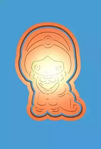 MakeIT Arabian Nights Cookie Cutter Jasmine