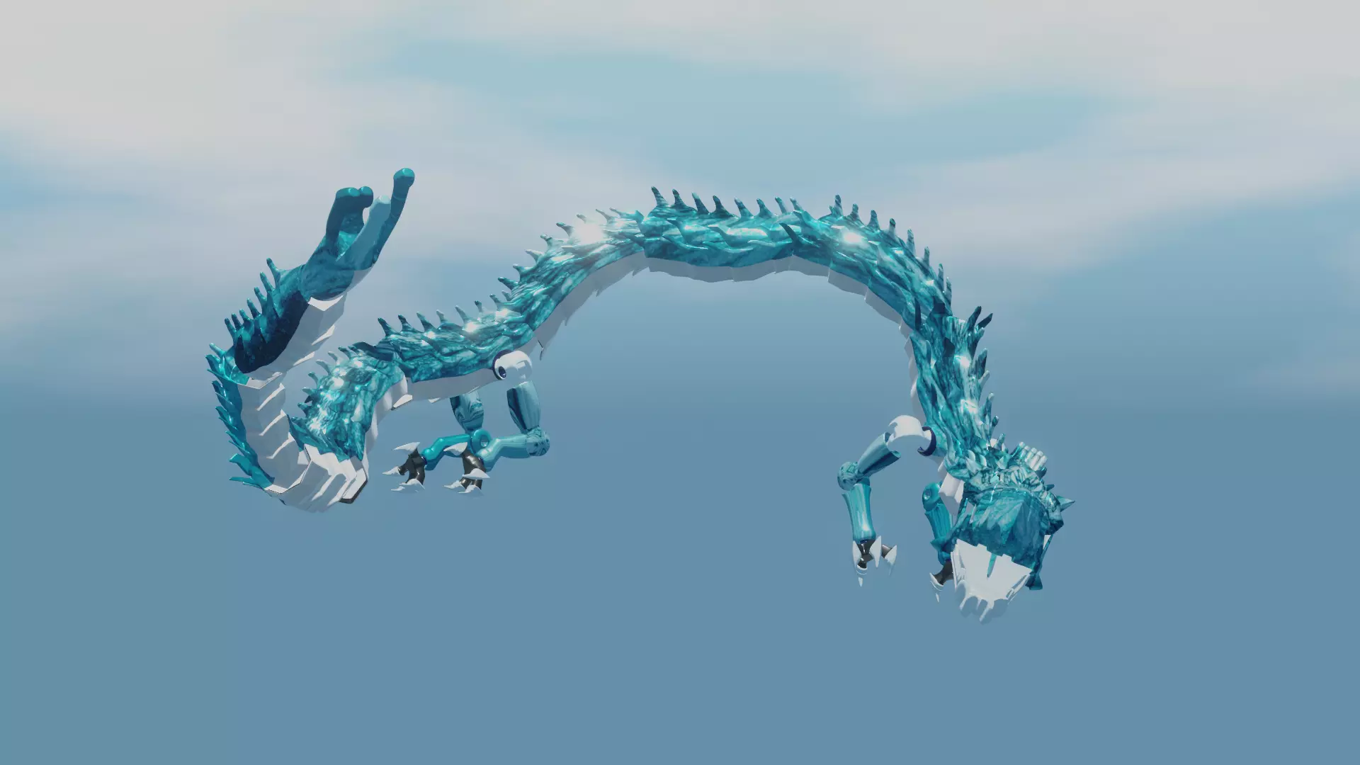 concept action figure summon beast- Jelly Dragon 3D print model