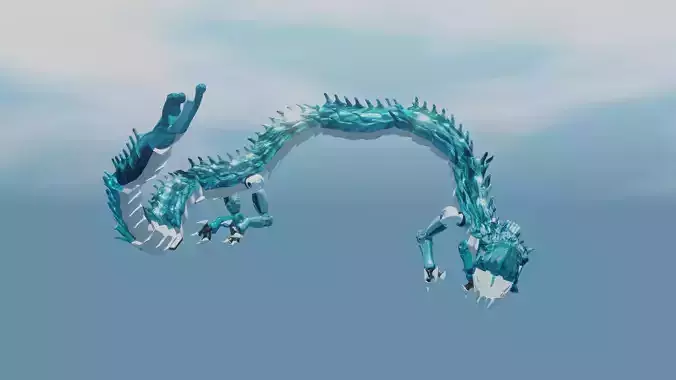 concept  action figure summon beast- Jelly Dragon