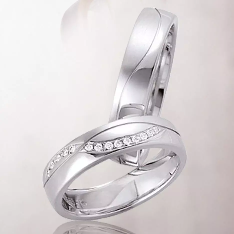 Wedding rings 029 3D print model