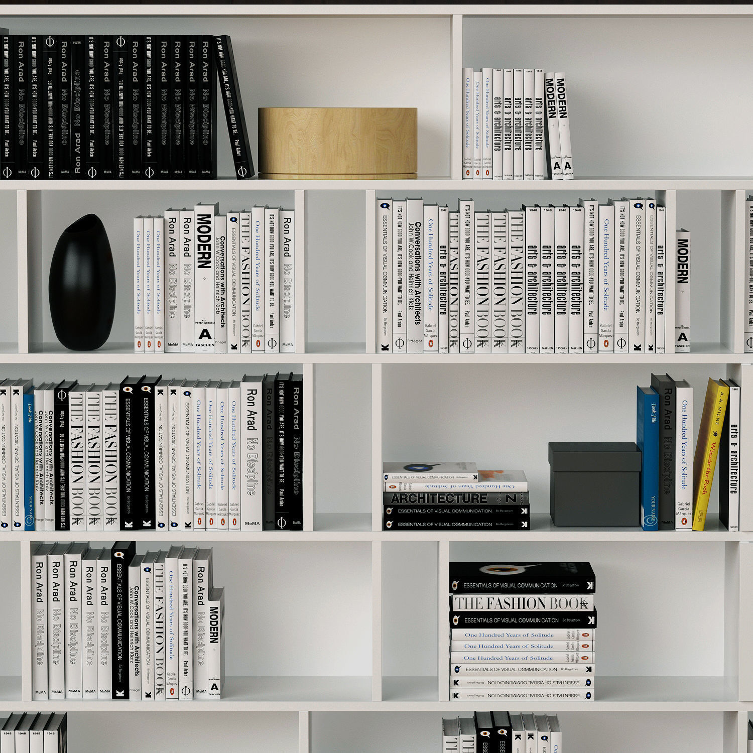 Display cabinet 3d collection 1 3D model_35