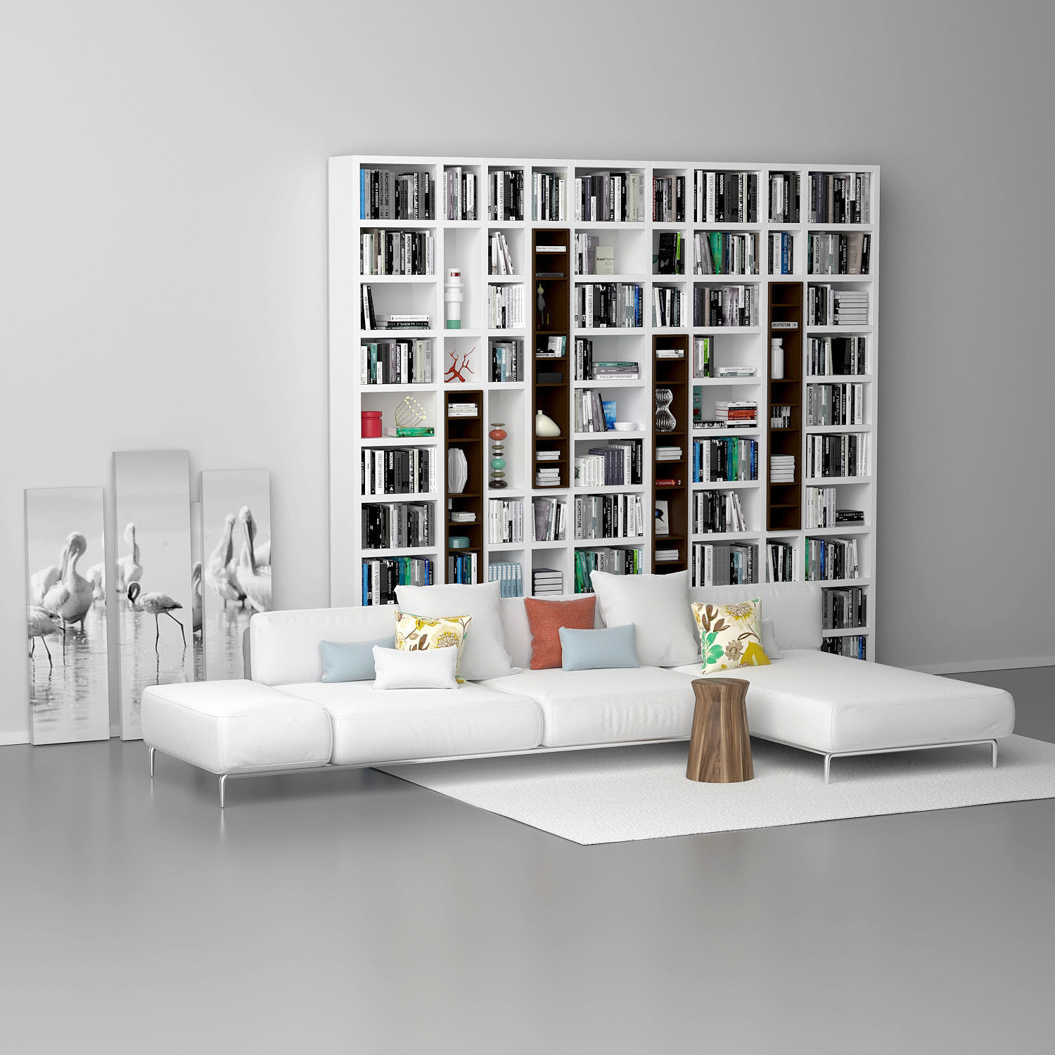 Display cabinet 3d collection 1 3D model_27