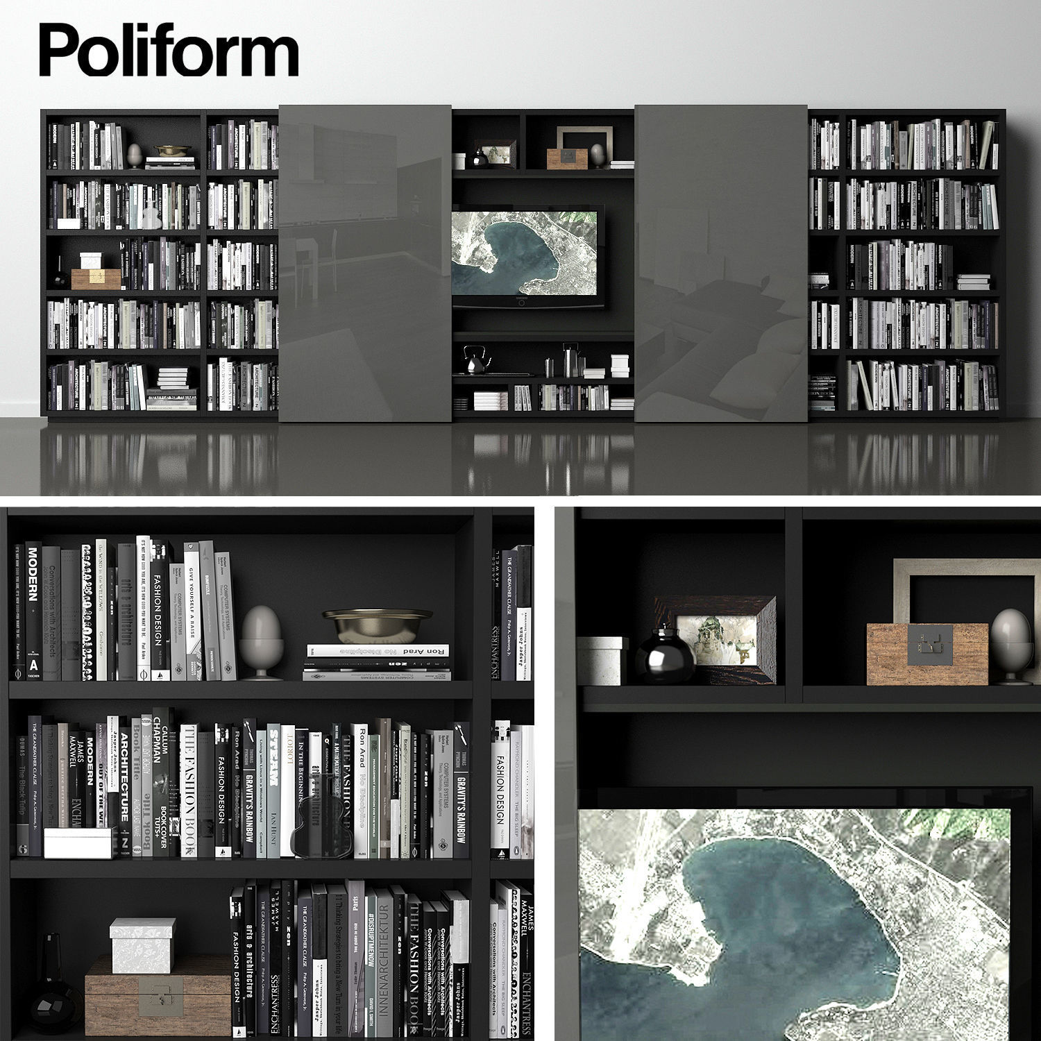 Display cabinet 3d collection 1 3D model_8