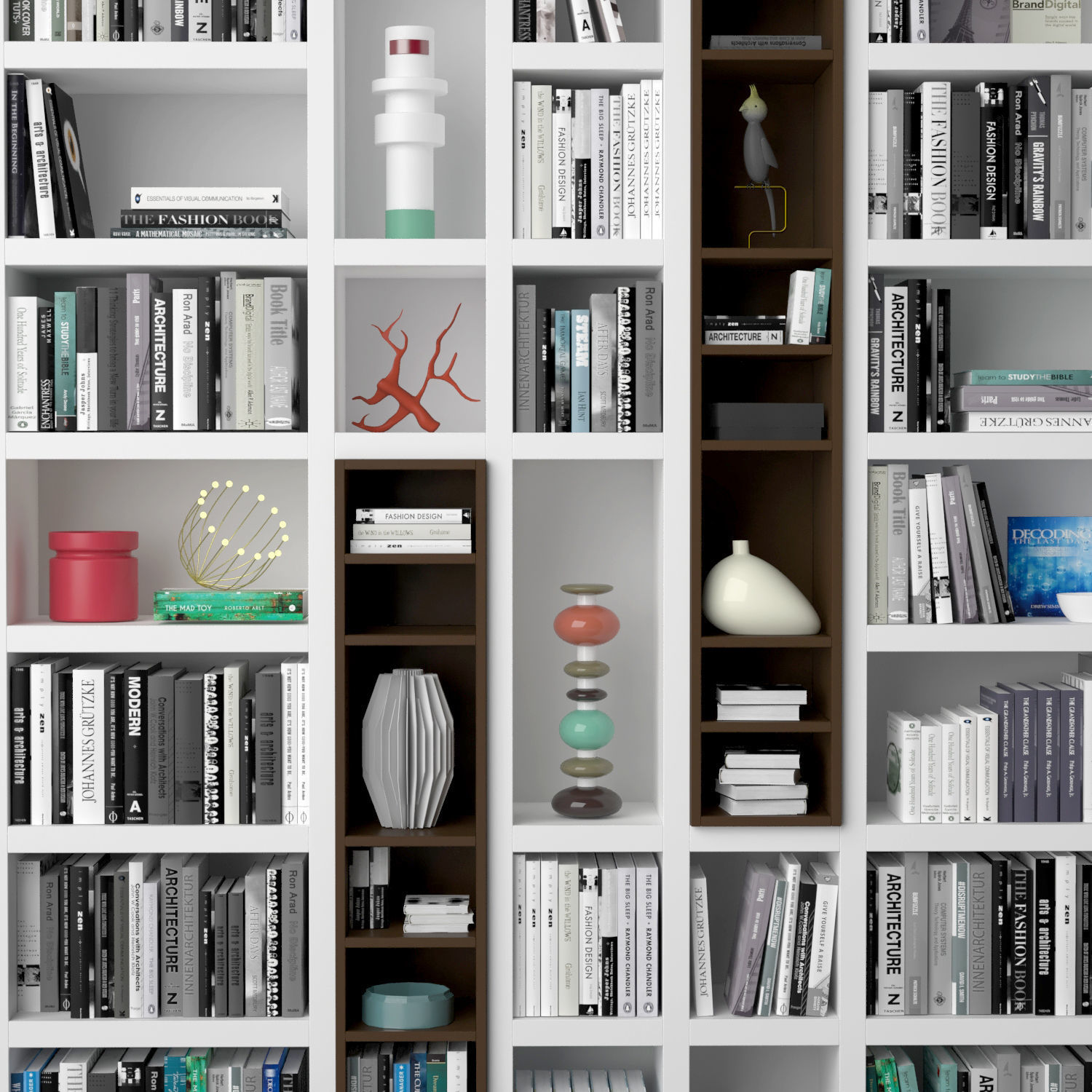 Display cabinet 3d collection 1 3D model_24