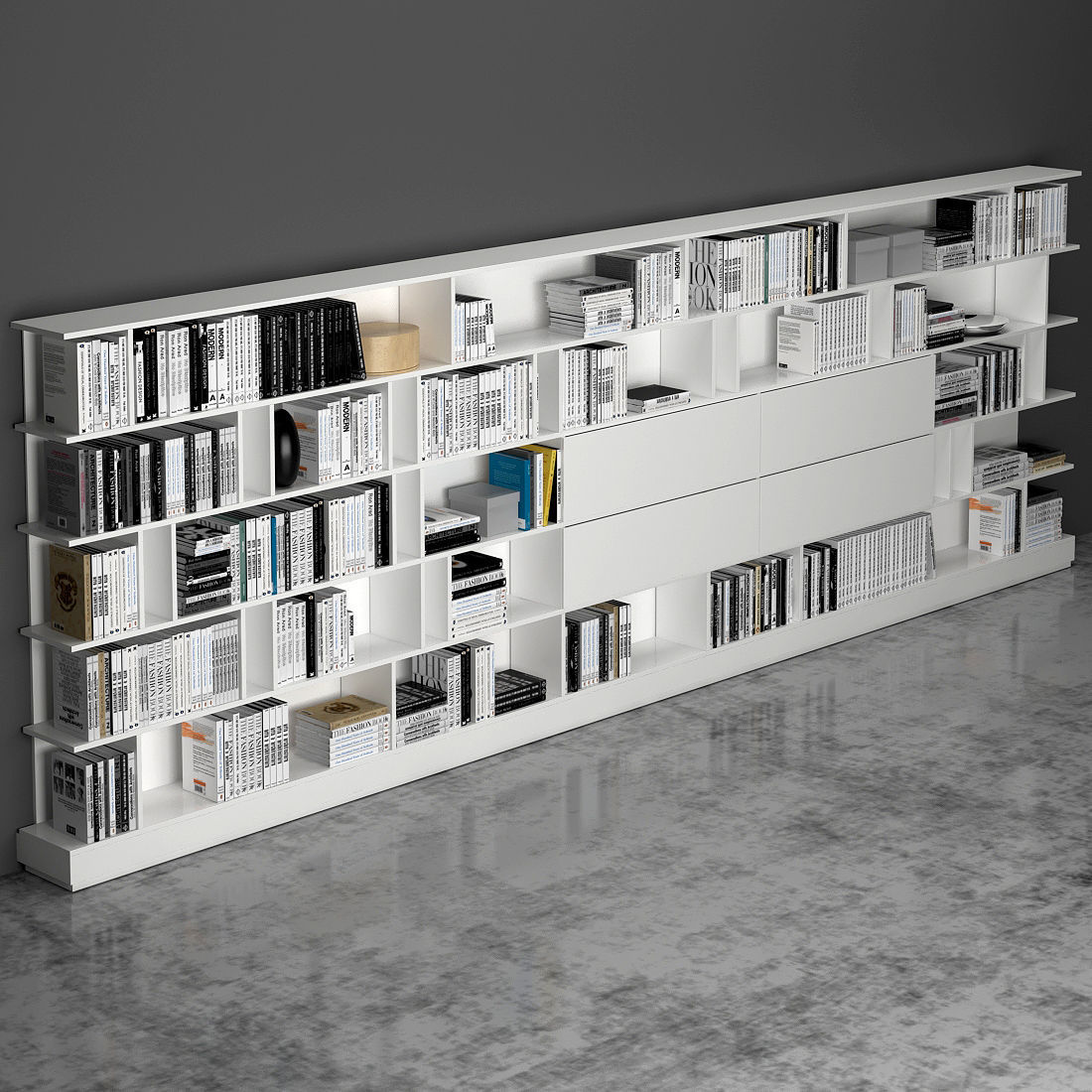 Display cabinet 3d collection 1 3D model_36