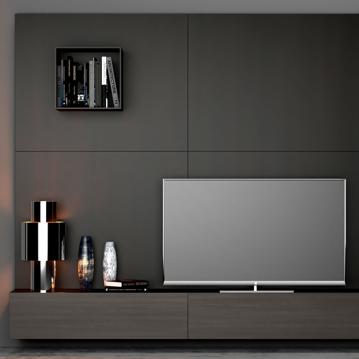 Display cabinet 3d collection 1 3D model_17