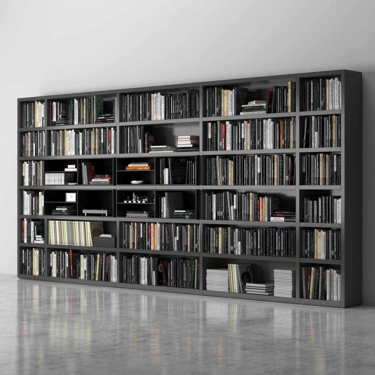 Display cabinet 3d collection 1 3D model_31