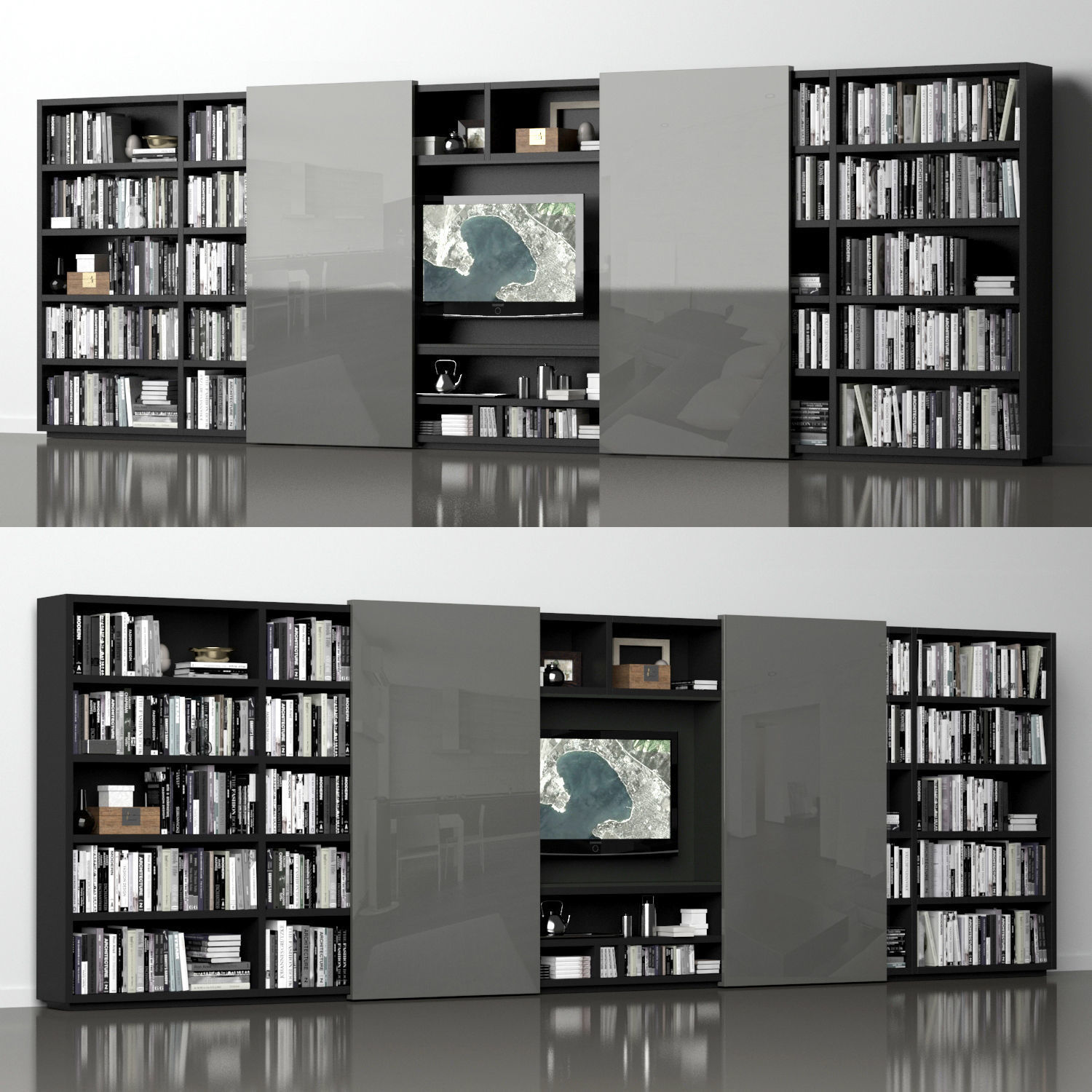 Display cabinet 3d collection 1 3D model_9