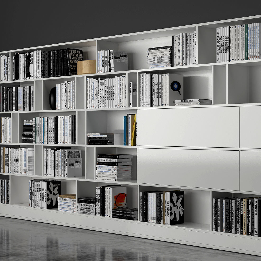 Display cabinet 3d collection 1 3D model_37