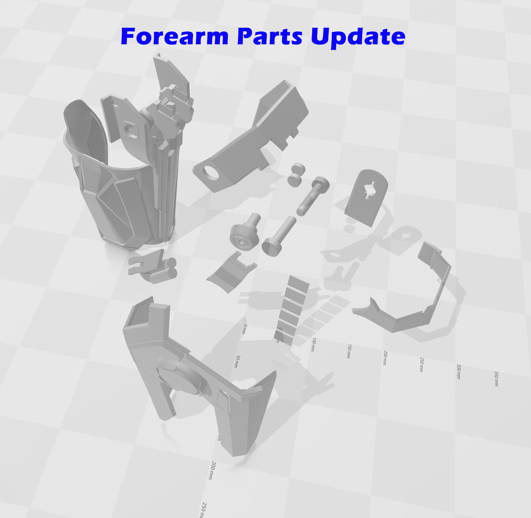 Arkham Knight Armor Batman Cosplay 3D print model_1