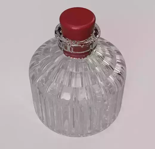 Bottle Glass  3D model