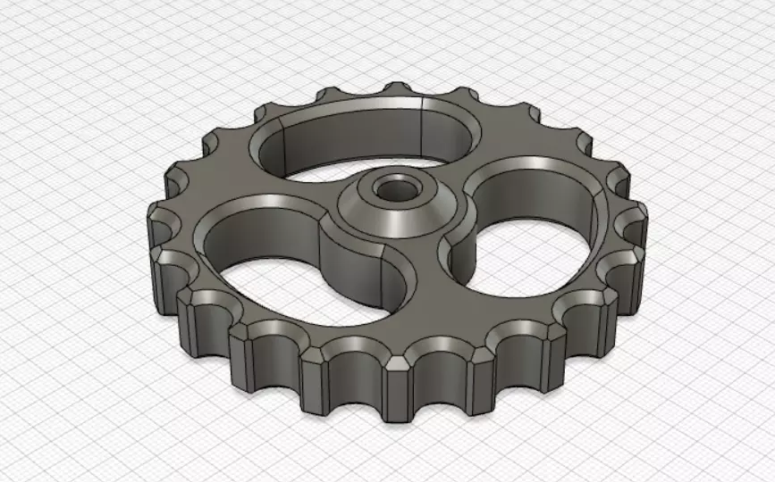 DIY Bed leveling knob for 3D printer 3D print model