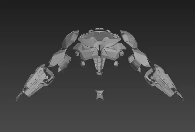 Arkham Knight Armor Batman Cosplay Not including helmet 3D print model