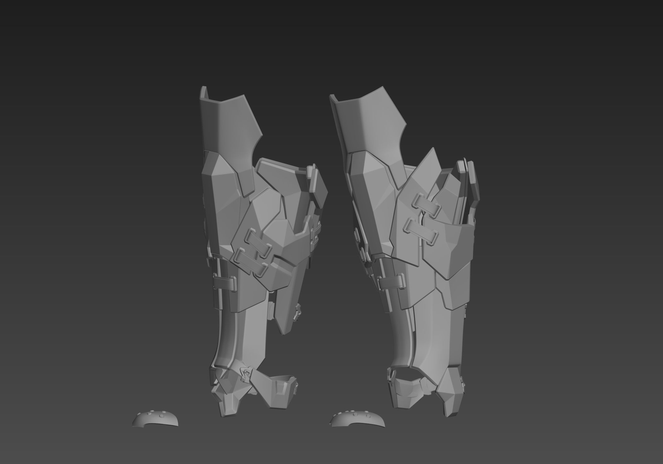 Arkham Knight Armor Batman Cosplay Not including helmet 3D print model_9