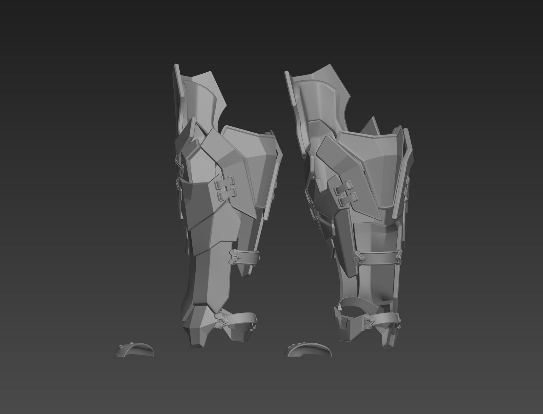 Arkham Knight Armor Batman Cosplay Not including helmet 3D print model_11