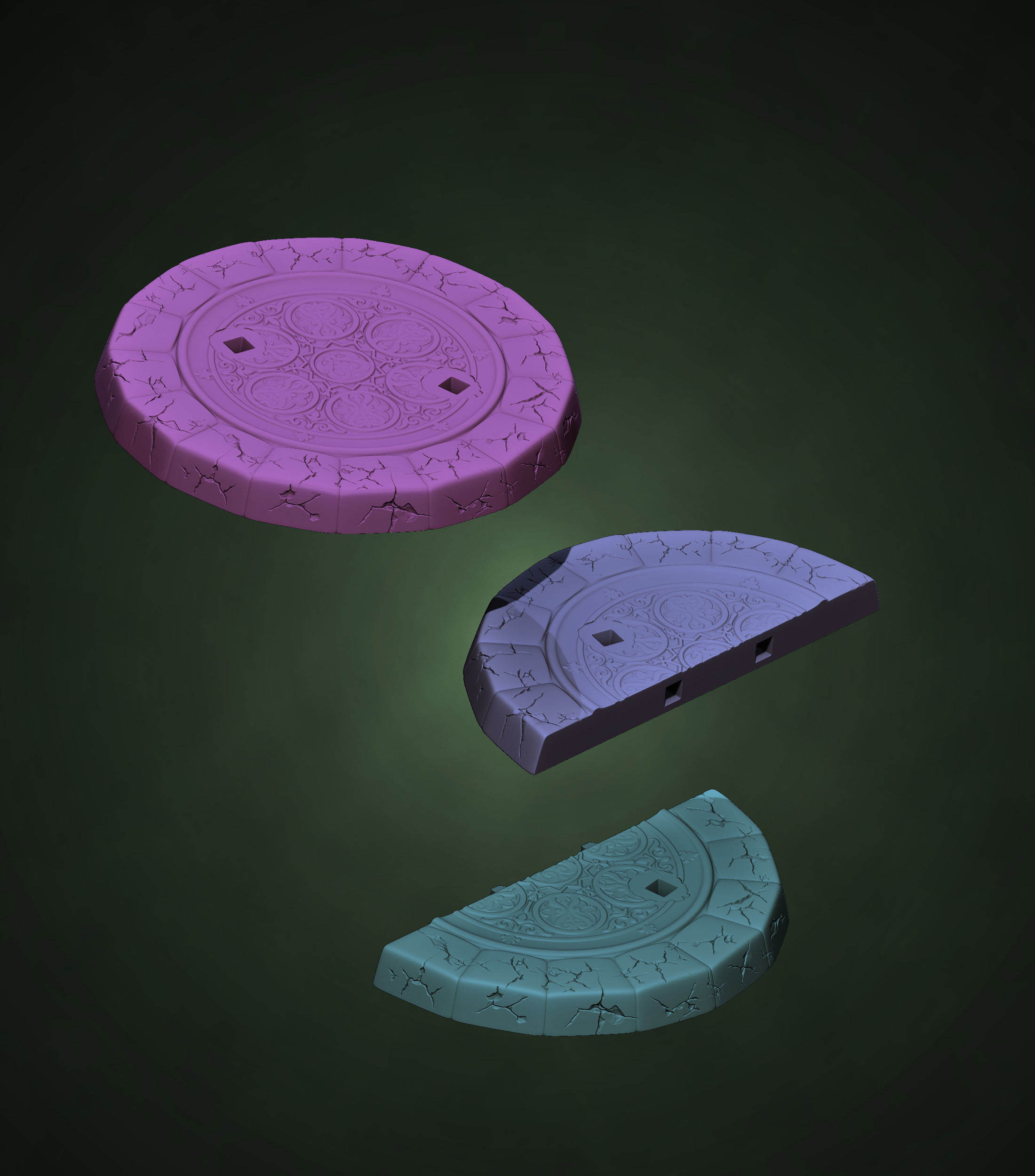 Draenei Yrel - World of Warcraft 3D print model_4