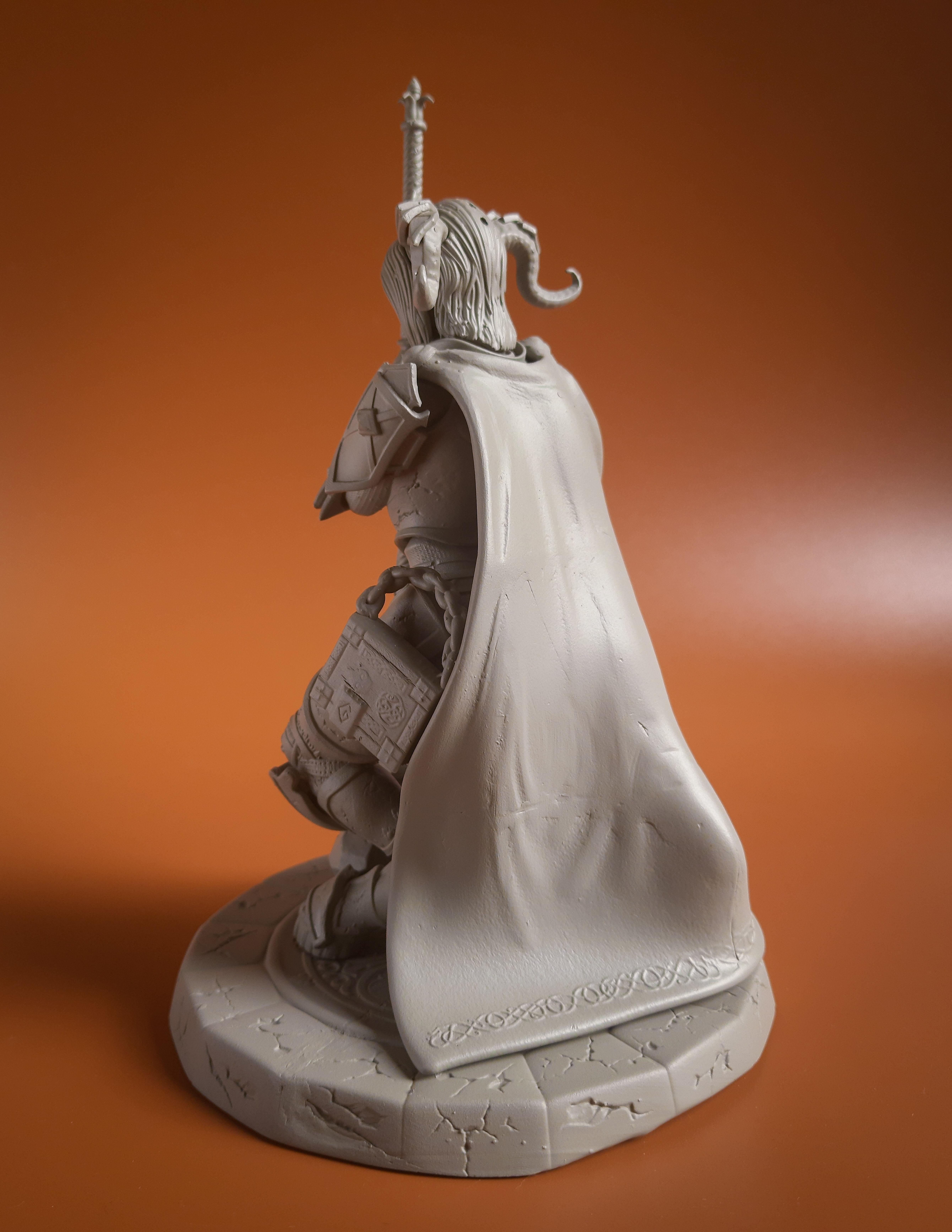 Draenei Yrel - World of Warcraft 3D print model_8