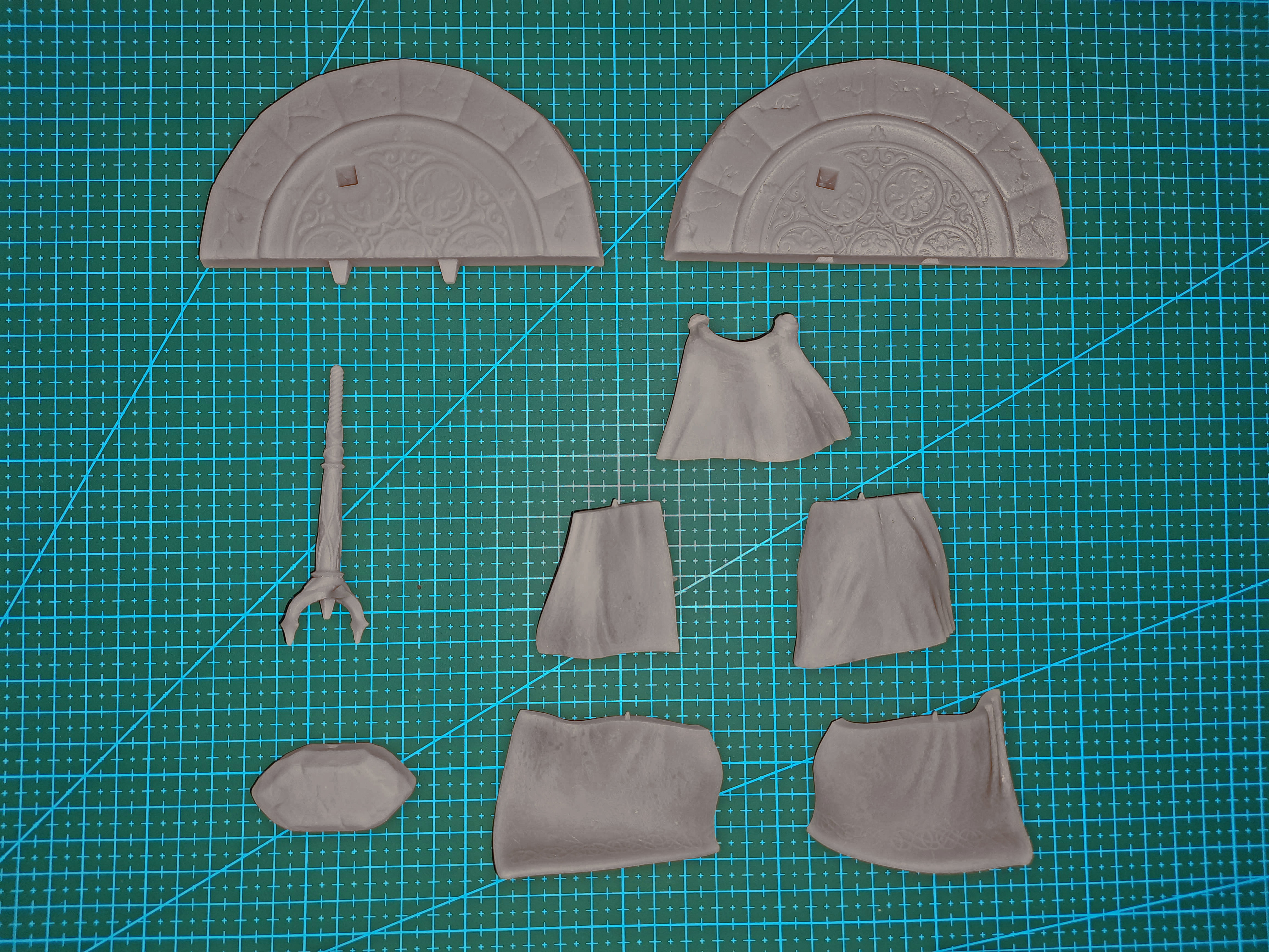 Draenei Yrel - World of Warcraft 3D print model_14