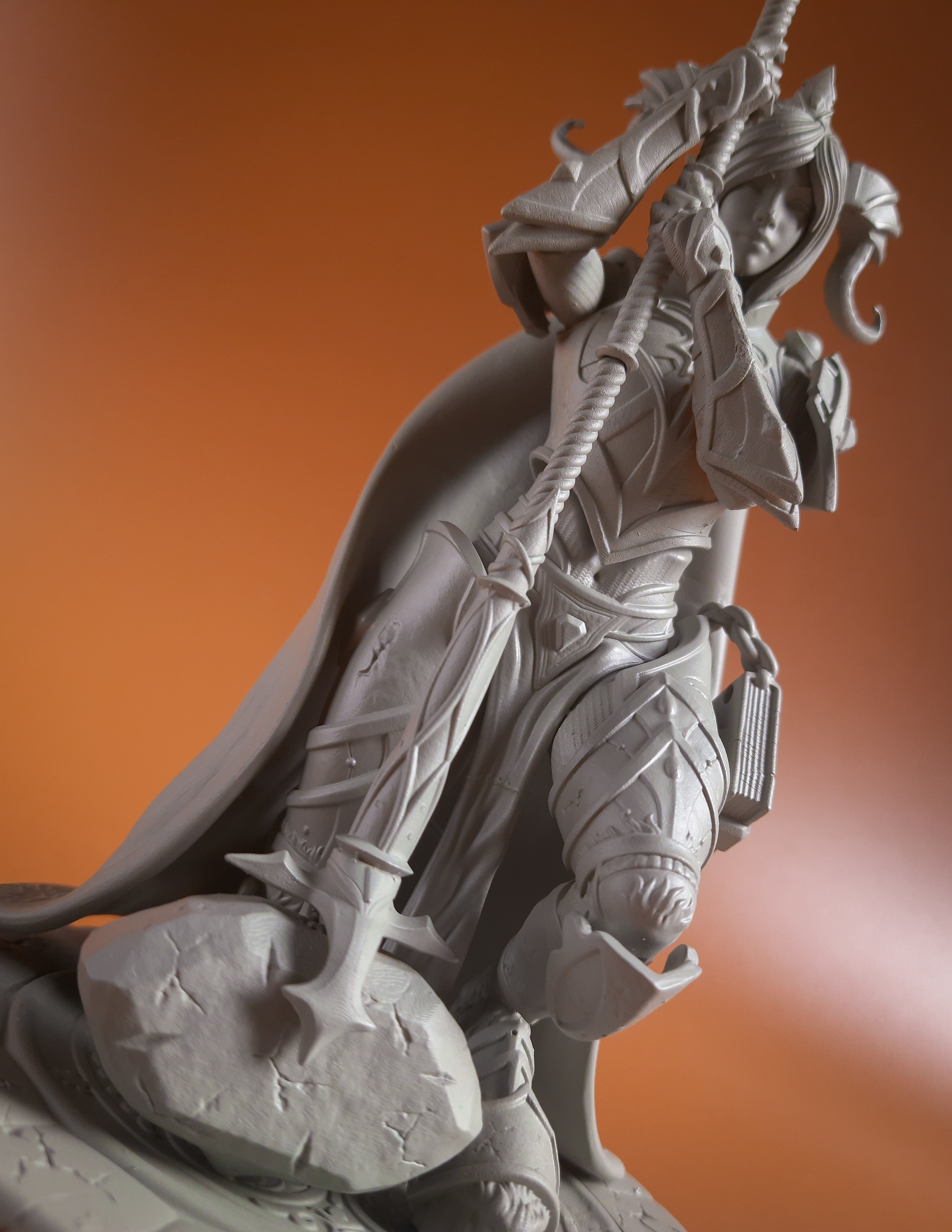 Draenei Yrel - World of Warcraft 3D print model_12