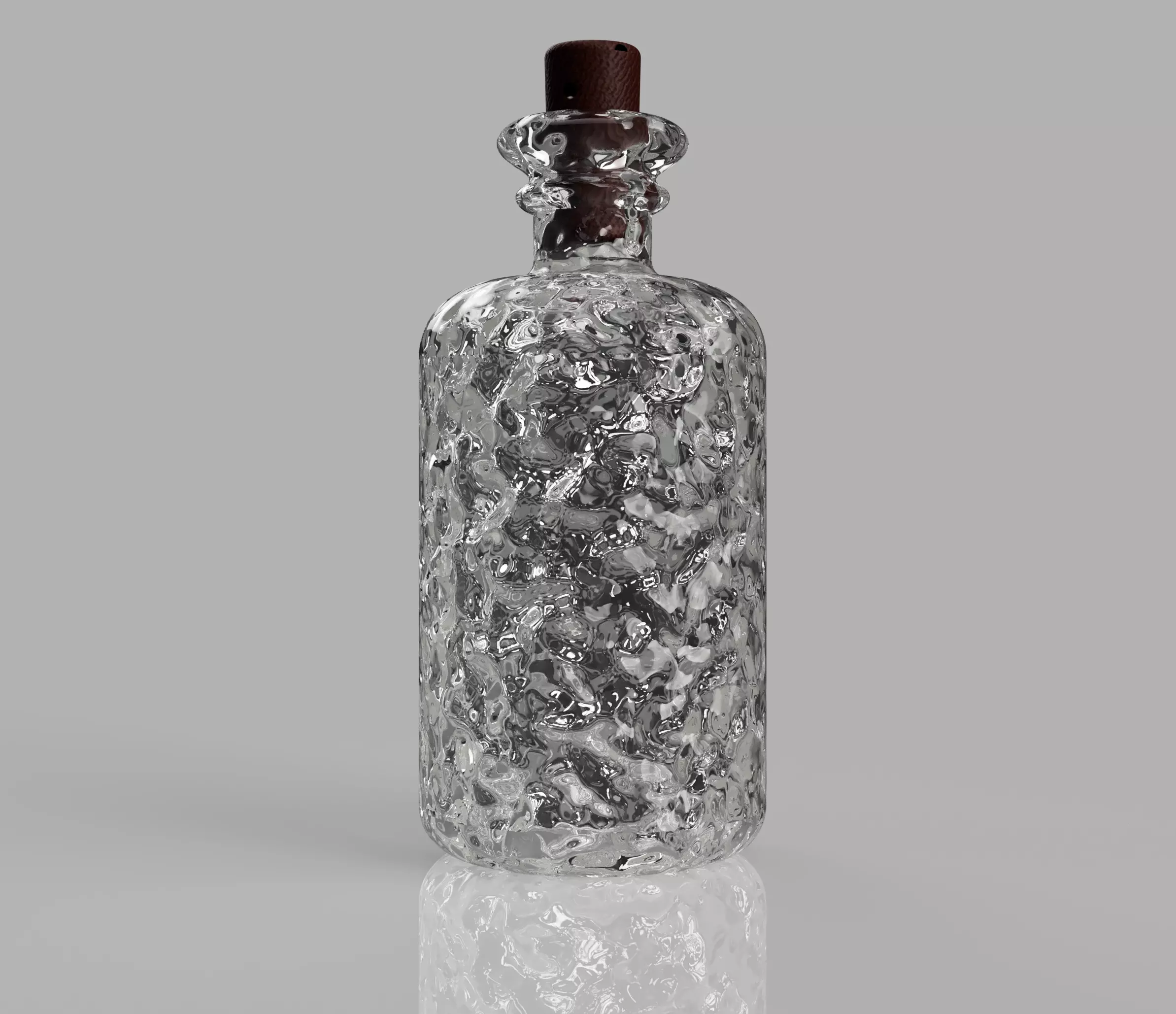 Bottle Glass 3D print model