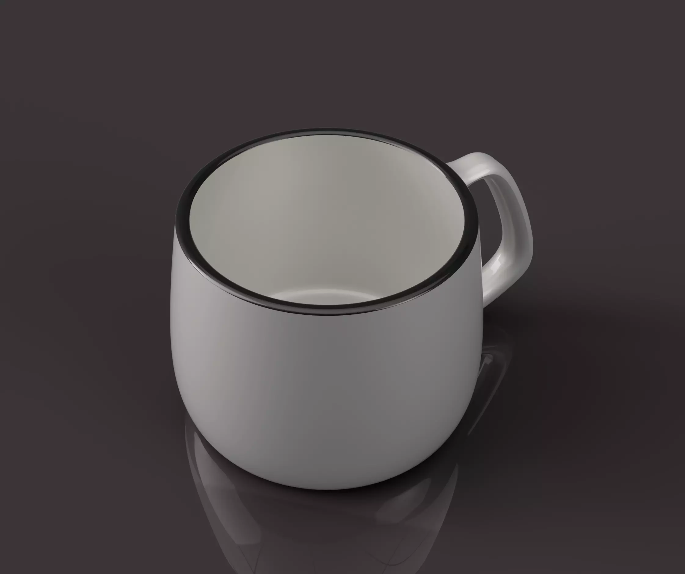 Mug Porcelain 3D print model