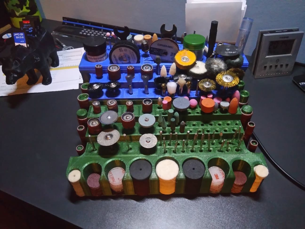 Giant Dremel Tool Stand 3D print model_1