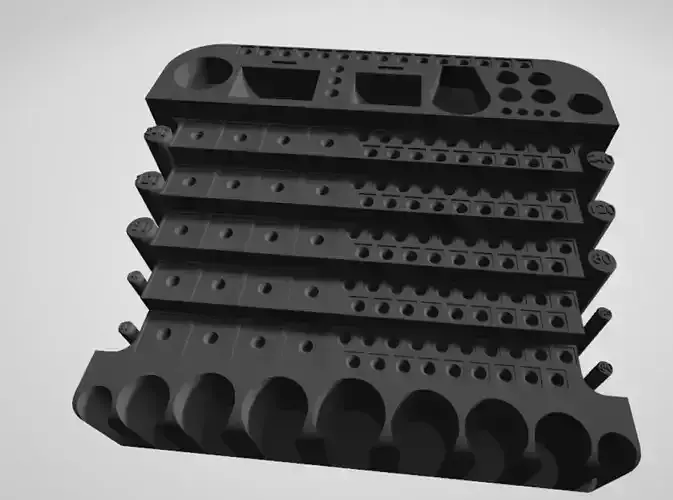 Giant Dremel Tool Stand 3D print model