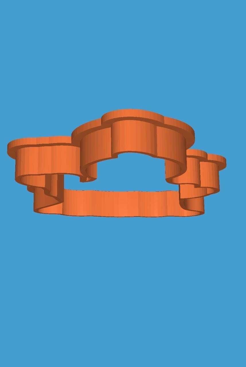 MakeIT Arabian Nights Cookie Cutter Jafar With Frame 3D model_3