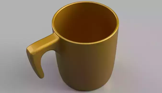 Mug Porcelain Ceramic 3D print model