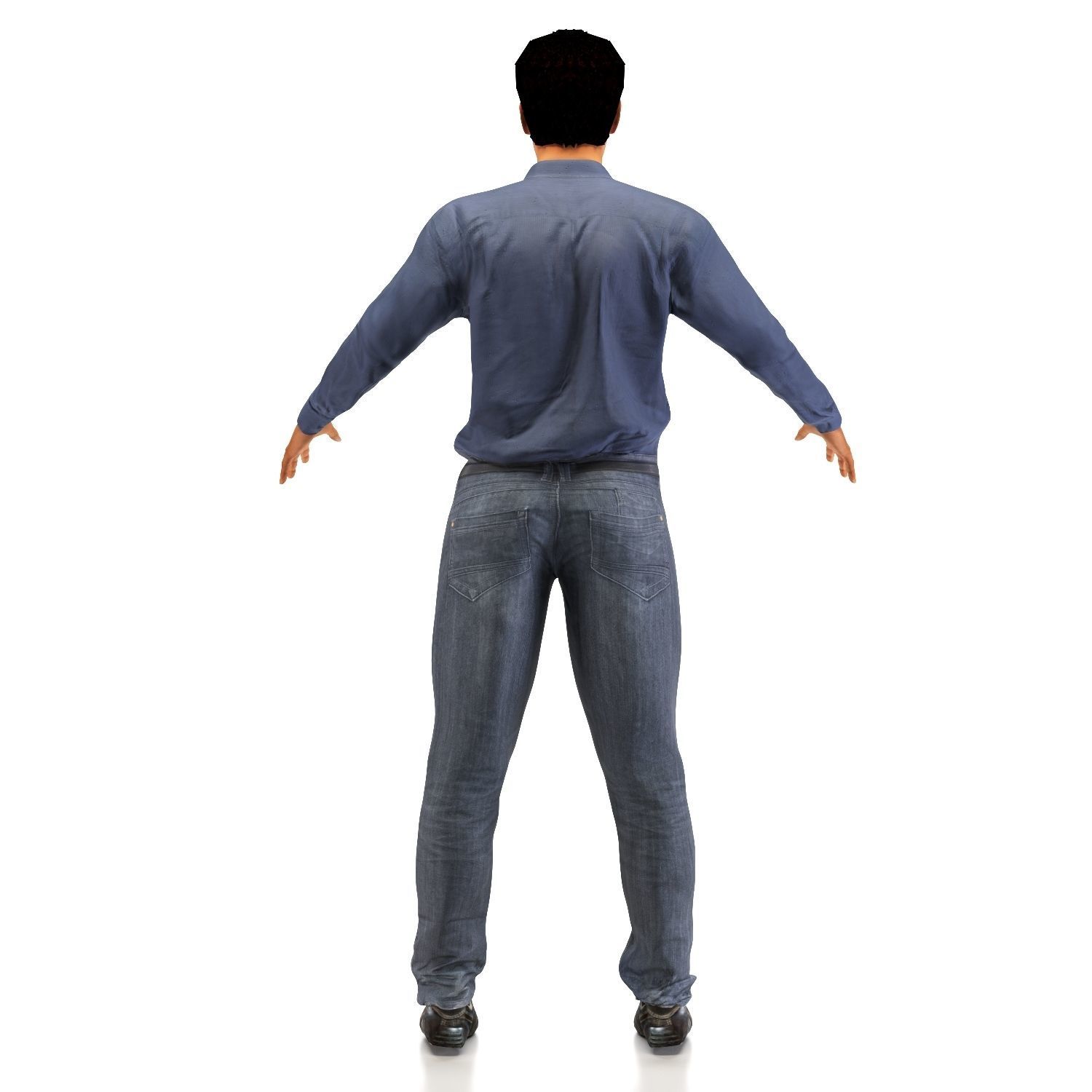 Male Character 3D model_3