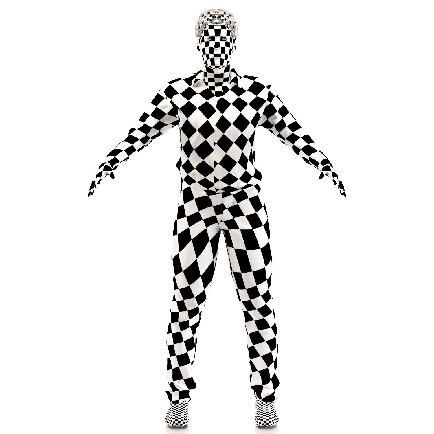 Male Character 3D model_4