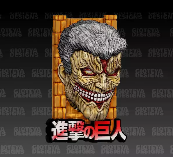 Attack on Titan Armored Titan 3D model_0