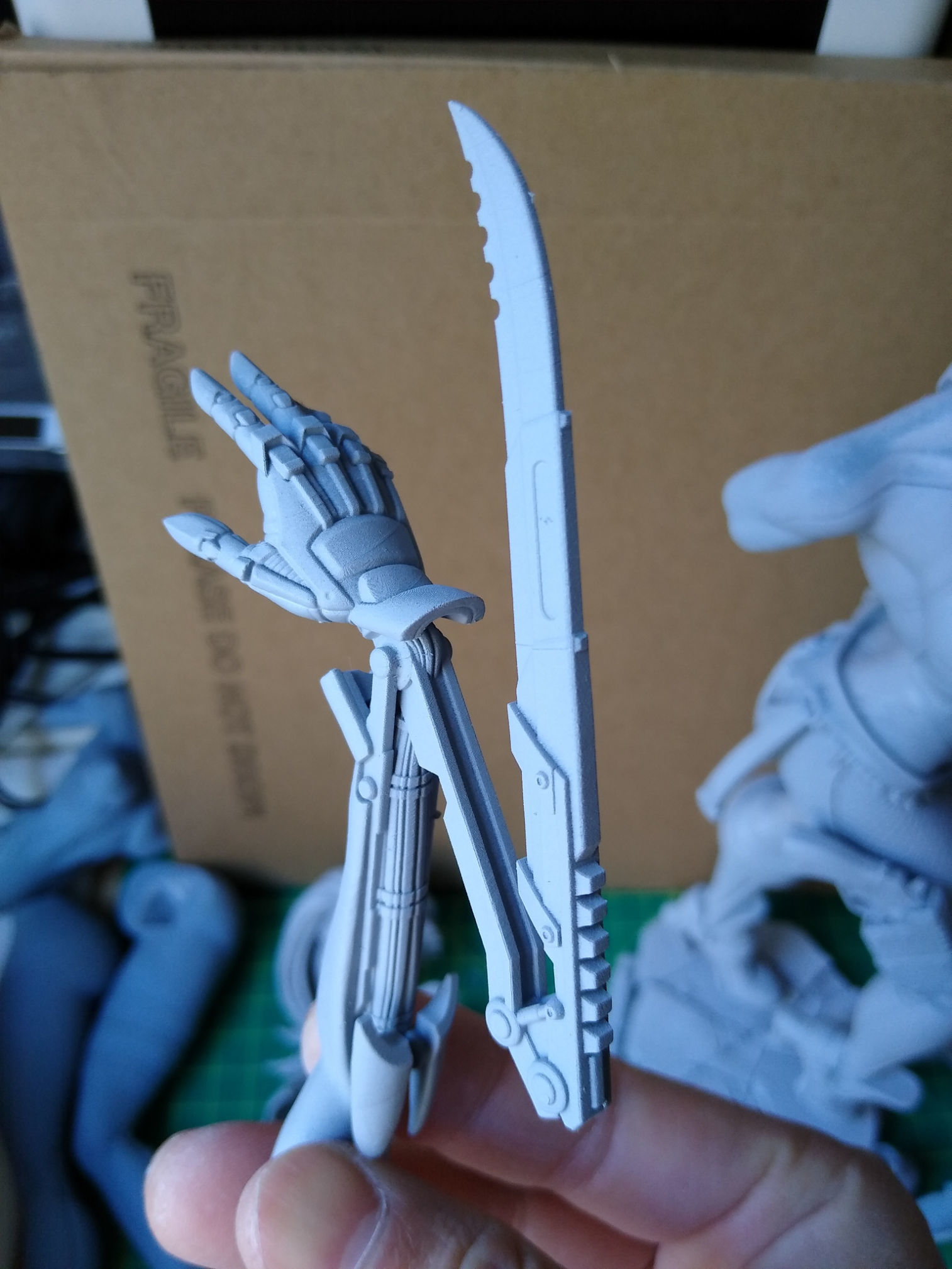 Cyberpunk Girl Blossom Multi Versions SFW NSFW STL 3D print model_37