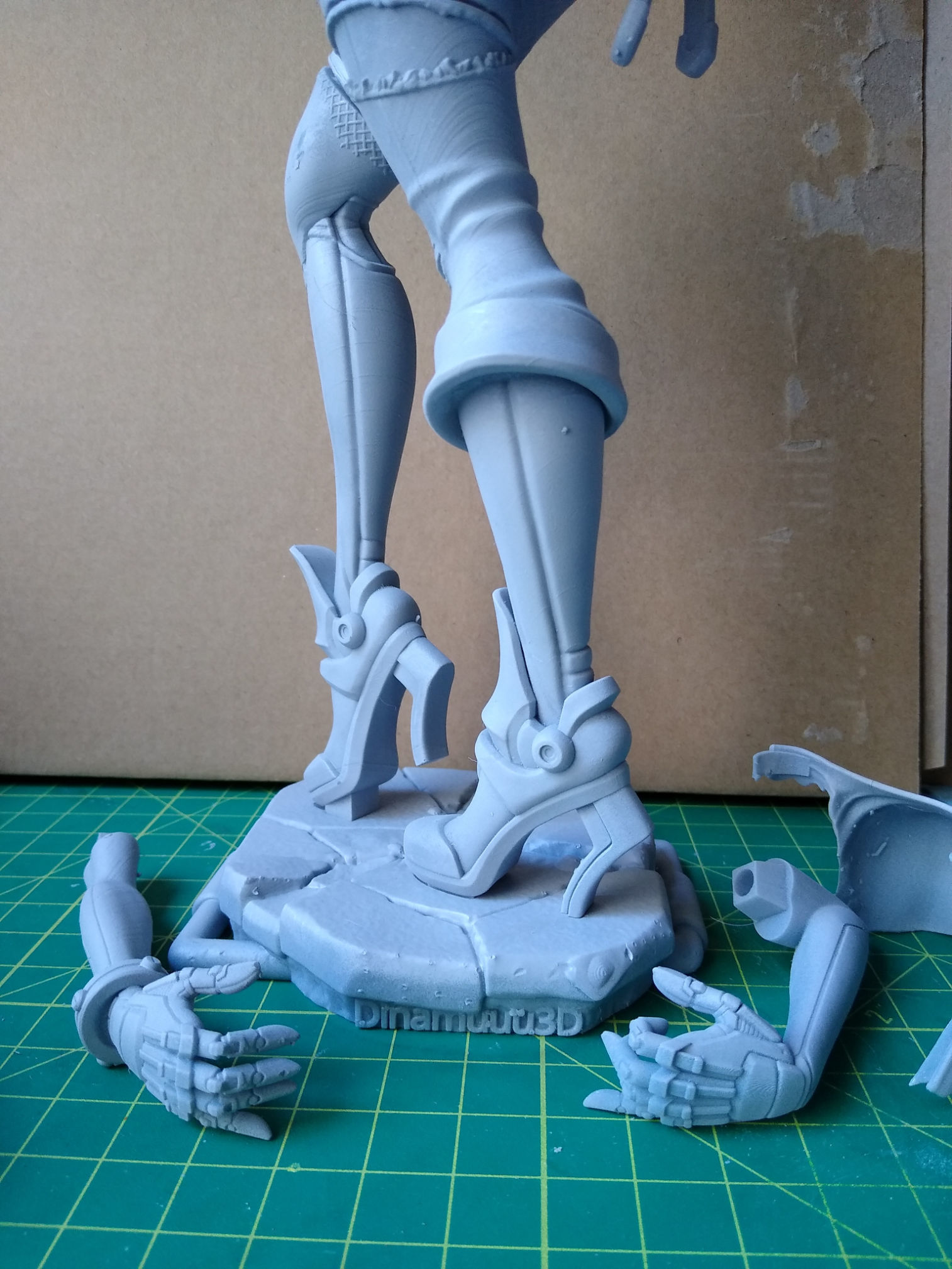 Cyberpunk Girl Blossom Multi Versions SFW NSFW STL 3D print model_32