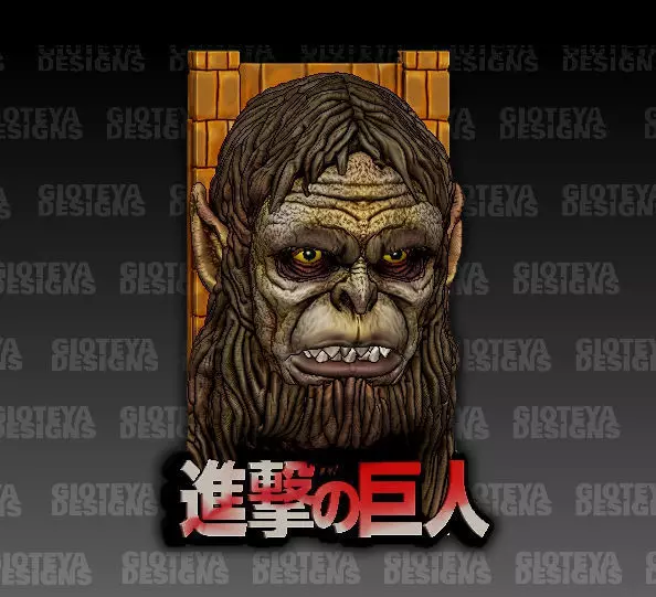 Attack on Titan Beast Titan 3D model_0